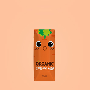 오가닉 유기농주스 제품 사진